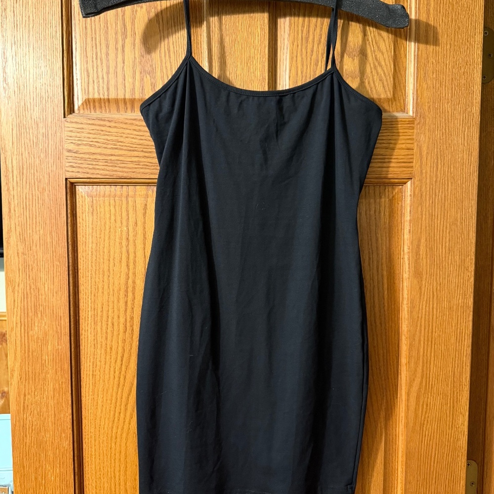 Black Bodycon Mini Dress